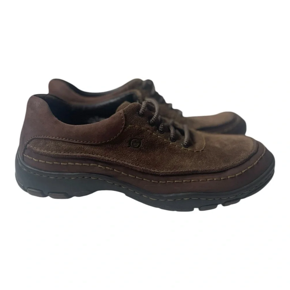 Born Men’s Handcrafted Brown Leather Oxford Shoes